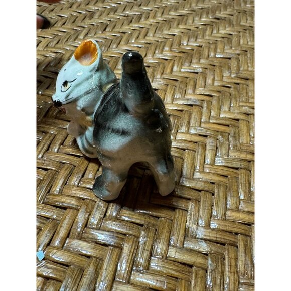 Vintage Porcelain Cat Figurines Set Of 2 Made In Japan Collectibles - Picture 7 of 12